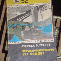 myh 521s - DIVERTISMENT CU MASTI - CORNELIU BUZINSCHI - ED 1980