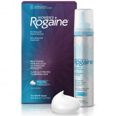 Rogaine FEMEI Minoxidil 5% SPUMA impotriva caderii parului - Pachet 2 LUNI foto