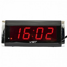 Ceas de birou cu afisaj led si alarma VST-730 foto