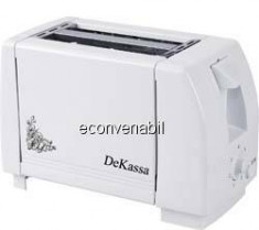 Toaster Prajitor de paine cu 2 felii DeKassa DK1503 foto