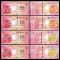 RARR : MACAO - SET 4 x 10 PATACAS 2018 &amp; 2019 , COMM - P NEW - UNC