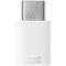 Adaptor USB Type-C La Micro USB, Alb