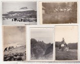 Bnk foto - Muntii Bucegi - lot 5 fotografii anii `50, Alb-Negru, Romania de la 1950, Natura