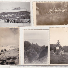 bnk foto - Muntii Bucegi - lot 5 fotografii anii `50