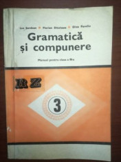 Gramatica si compunere. Manual pentru clasa a III-a- I.Serdean, F.Dituleasa, E.Paveliu foto