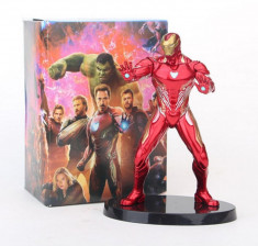 Figurina Iron Man Marvel Avengers Infinity War 17 cm MCU Tony Stark foto