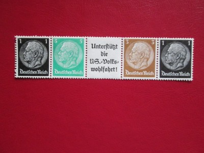 GERMANIA HINDEBURG SERIE =MNH foto