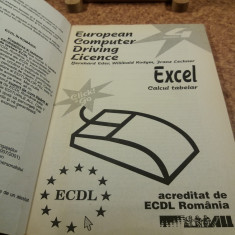 B. Eder - ECDL Excel calcul tabelar Modulul 4 &amp;quot;A6292&amp;quot; foto