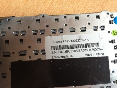Tastatura MSI CR650, CR61 A146 foto