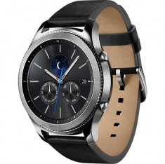 Smartwatch Gear S3 Classic Piele Argintiu foto