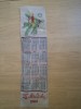 2 calendare brodate model semn de carte la multi ani 1983/ 1984 RSR epoca de aur