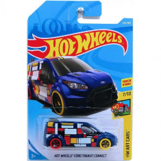 Masinuta Ford Transit Connect Hot Wheels, Colectia HW Art Cars foto