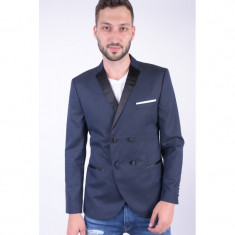 Sacou Selected Shdone Mazetux Dark Navy foto