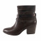 Botine dama, din piele naturala, marca Tamaris, 25335-02-10, maro, marime: 39