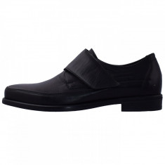 Pantofi barbati, din piele naturala, marca Waldlaufer, 319301-149-1, negru, marime: 42 foto