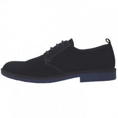 Pantofi barbati, din piele naturala, marca Marco Santini, A10D11164VN-01-28, negru, marime: 44 foto