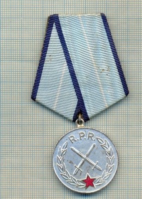 MEDALIE Y157 - MERITUL MILITAR CLASA A II-A R.P.R. foto