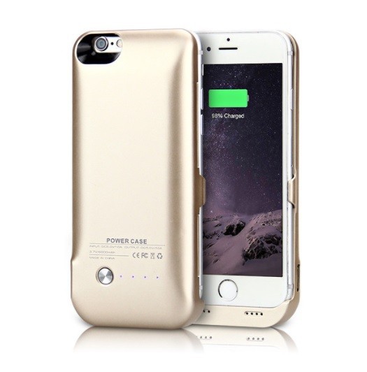 Baterie externa acumulator 6000 mah POWER BANK GOLD Iphone 6 6s, 3200 mAh |  Okazii.ro