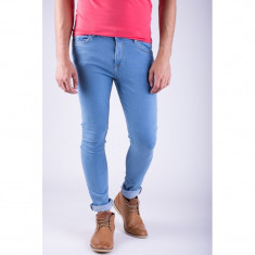 Blugi Bumbac Alcott Cosma Super Skinny Azzurre foto