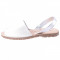 Sandale dama, din piele naturala, marca Carmela, 65618-18-44, argintiu, marime: 35