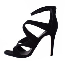 Sandale dama, din piele naturala, marca Carmens, 37141-01-35, negru, marime: 38 foto