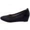 Pantofi dama, din piele naturala, marca Jana , 8-22306-20-1, negru, marime: 37