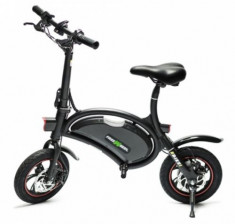 Bicicleta Electrica FreeWheel E-Bike 1, Autonomie 30-40 km, Viteza 25 km/h, Motor 250 W (Negru) foto