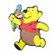 Sticker decorativ cu Winnie