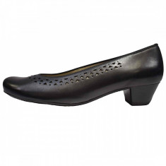 Pantofi dama, din piele naturala, marca Ara, 32043-01-13, negru, marime: 37.5 foto