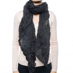 Esarfa Dama Pieces Jaqeline Long Scarf Negru foto