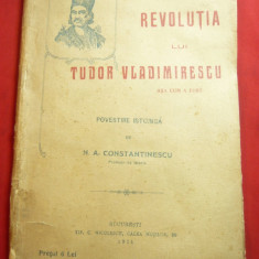 N.A.Constantinescu - Revolutia lui Tudor Vladimirescu asa cum a fost - Ed. 1921