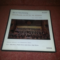 Beethoven –Simfonia 9-Iosif Conta 2LP Box Electrecord ST-ECE 0498 vinil vinyl