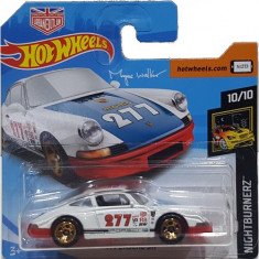 Masinuta &amp;#039;71 Porsche 911 Hot Wheels, Colectia Nightburnerz foto