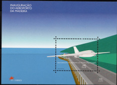 PORTUGALIA Madeira 2000, Aviatie, MNH foto