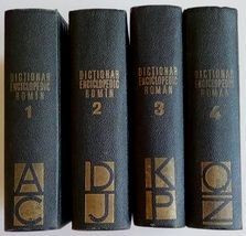 Dictionar Enciclopedic Roman (vol. I + II + II + IV) foto