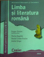 Limba ?i literatura romana clasa a IX-a foto