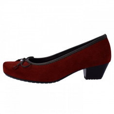 Pantofi dama, din piele naturala, marca Jenny by Ara, 63139-55-78, caramiziu, marime: 36.5 foto