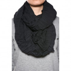 Esarfa Dama Pieces Mystic Tube Scarf Black foto