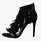 Sandale dama, din piele naturala, marca Carmens, A37140-1, negru, marime: 35