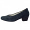 Pantofi dama, din piele naturala, marca Waldlaufer, 670501-1, negru, marime: 37.5