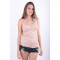 Maiou Dama Vero Moda New Ratli Lace North Atlantic Mahogany Rose