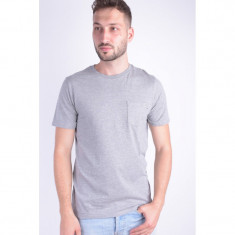 Tricou Jack&amp;amp;Jones Jjepocket O-neck Light Grey Melange foto