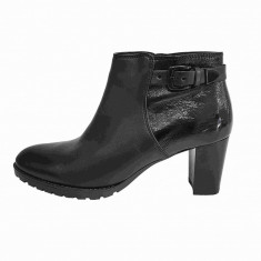 Botine dama, din piele naturala, marca Ara, 44135-01-13, negru, marime: 41 foto