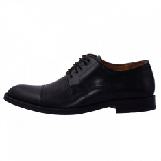 Pantofi eleganti barbati, din piele naturala, marca Wanted, 8005-4201N-01-73, negru, marime: 39 foto