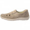 Pantofi barbati, din piele naturala, marca Waldlaufer, 47850-3, bej, marime: 42
