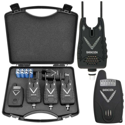 STATIE Set 4 avertizoare wireless TLI34 + receptor si SNAG BARR Baracuda 2018 foto