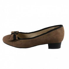 Pantofi dama, din piele naturala, marca Savana, 19-02-45, maro, marime: 39 foto