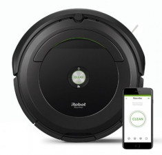 Aspirator robot iRobot Roomba 696, iAdapt, 33 W (Negru) foto