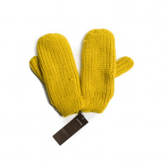 Manusi Pieces Ardel Shop Mittens Galben foto