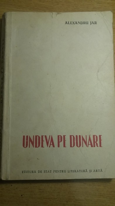 myh 410s - Alexandru Jar - Undeva pe Dunare - ed 1952